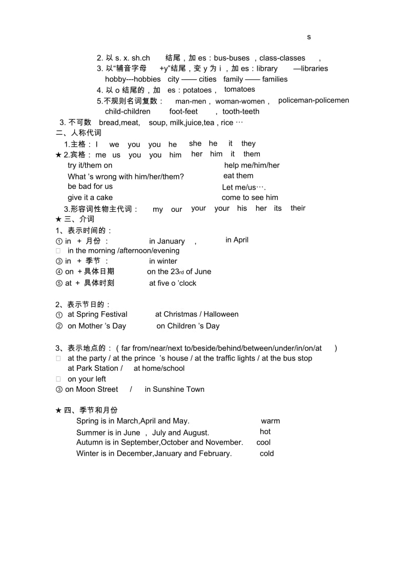 译林版五年级英语下册语法知识点总复习.docx_第3页