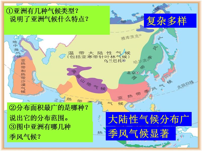 洲复杂多样的亚洲气候.ppt_第2页