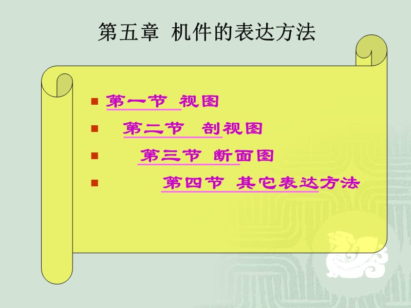 化工制图课件第五章机件的表达方法.ppt_第1页