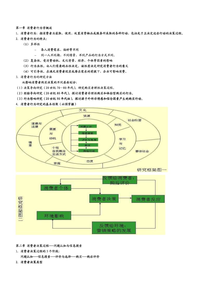 河北专接本消费者行为学重点整理.doc_第1页