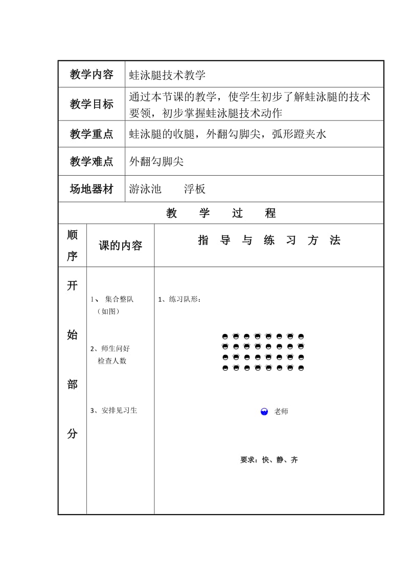 新人教版三至四年级体育下册《体育运动技能 游泳(供选用）2.蛙泳腿部动作》公开课教案_18.doc_第2页