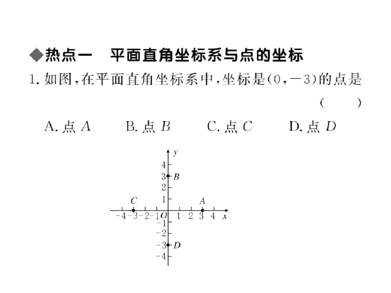 【人教版】数学七下：《平面直角坐标系》热点导学课件.docx_第2页