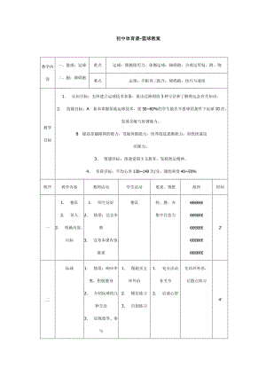 初中体育课 (2).doc