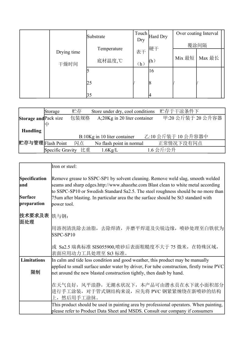 环氧树脂水下底漆的施工方案.doc_第2页