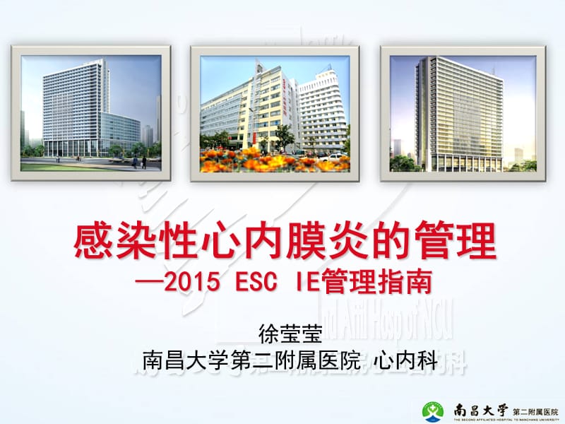 2015ESC 感染性心内膜炎指南.ppt_第1页