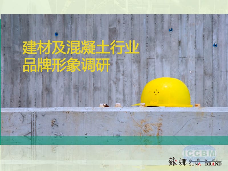 建材及水泥行业品牌形象调研.ppt_第1页