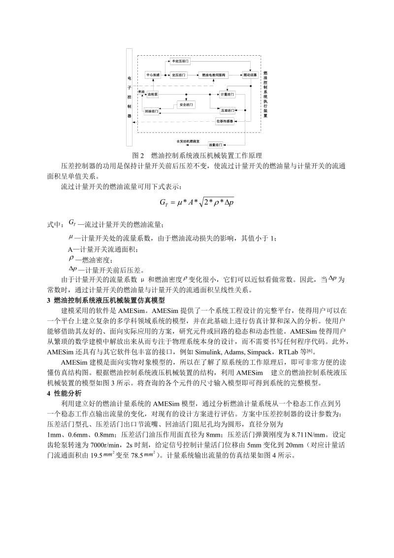 压差控制器设计参数对燃油计量系统影响研究.doc_第3页