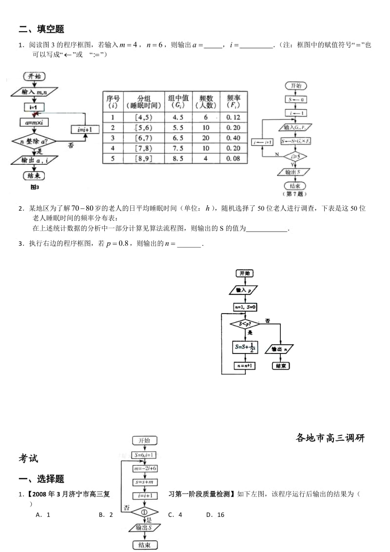 高二数学必修三之算法初步.doc_第2页