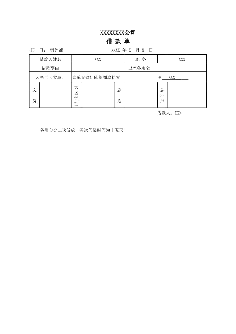 差旅费用报销单.xls_第3页