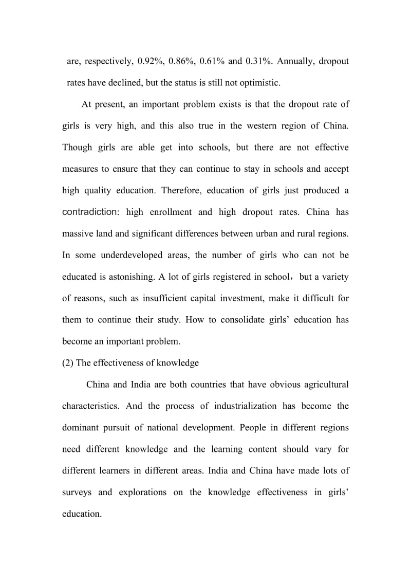 Girls’ education in China比较教育学 女子教育论文.doc_第3页