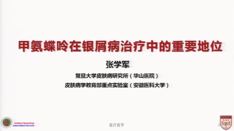 甲氨蝶呤在银屑病治疗中的重要地位（业内特制）.ppt_第2页