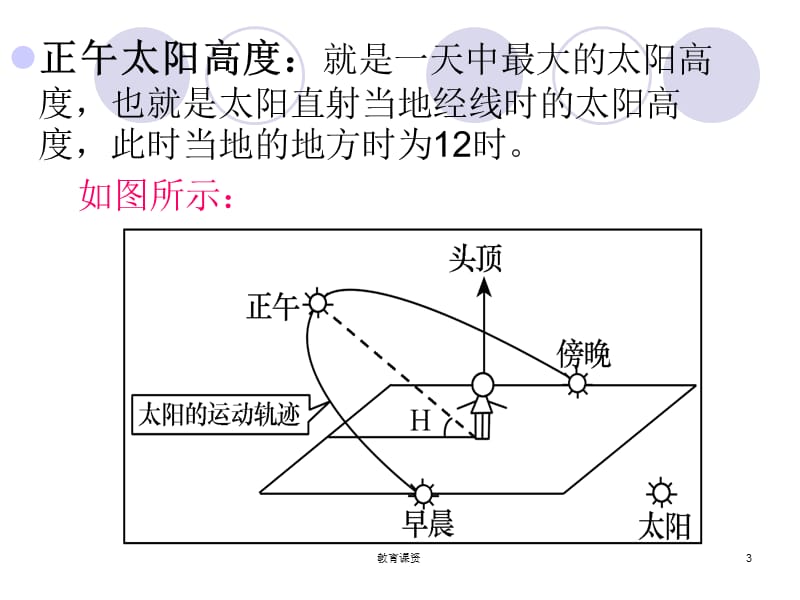 正午太阳高度的变化【优课细讲】.ppt_第3页