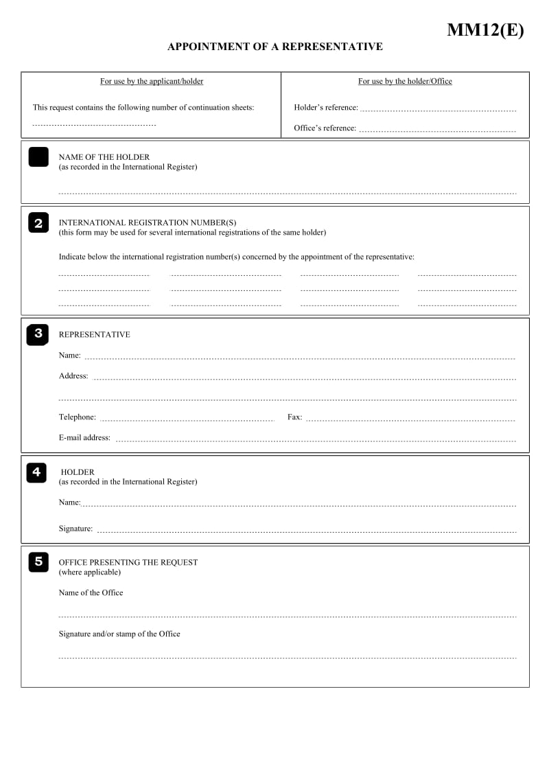 FORMMM12Appointment of a representative.doc_第2页