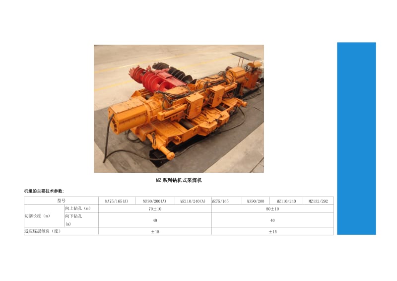 MZ系列钻机式采煤机.doc_第1页