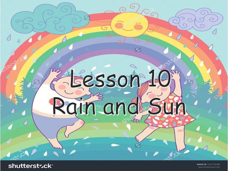 新冀教版三年级起点四年级英语下册《Unit 2 Days and MonthsLesson 10 Rain and Sun》课件_14.ppt_第1页