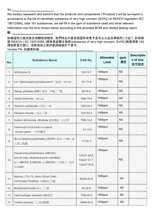 reach 168项符合性声明中英文版.doc