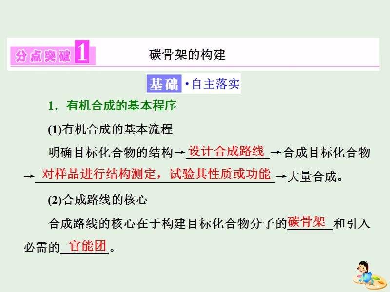 2019年高中化学 第3章 有机合成及其应用 合成高分子化合物 第1节 有机化合物的合成 第1课时 有机合成的关键课件 鲁科版选修5.ppt_第3页