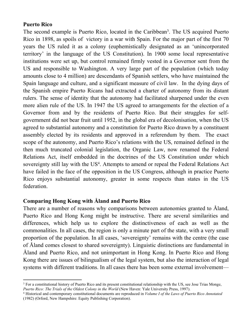 Resolution of Disputes between the Central and Regional Governments Models in Autonomous Regions.doc_第3页