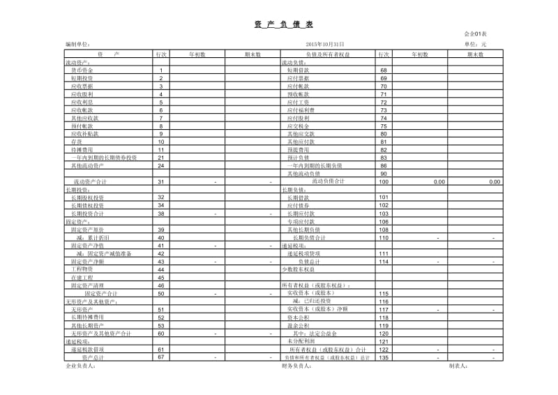 现金流量表自动生成表模板.xls_第3页