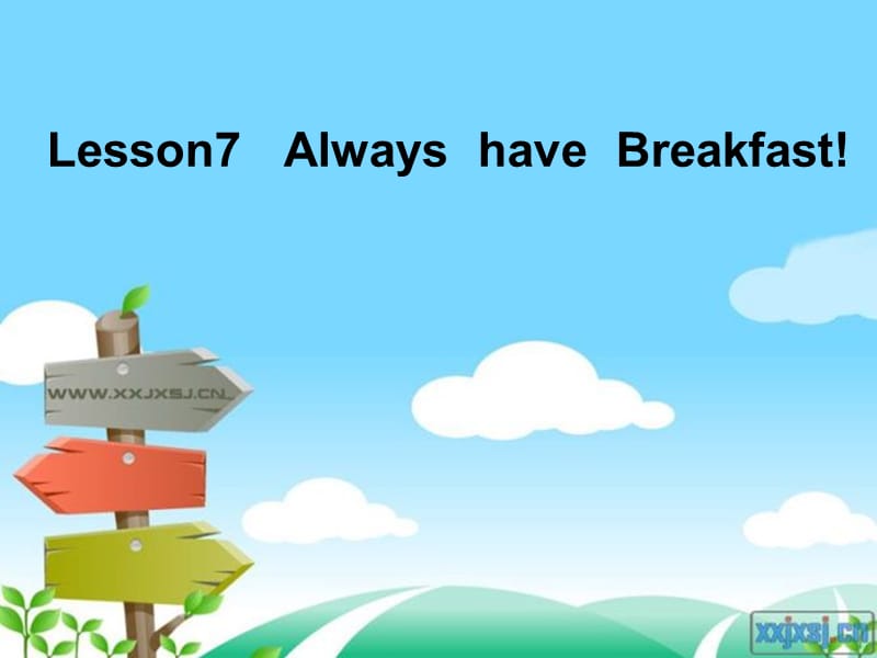 新冀教版六年级英语下册《Unit 2 Good Health to You.Lesson 7 Always Have Breakfast.》课件_16.ppt_第1页