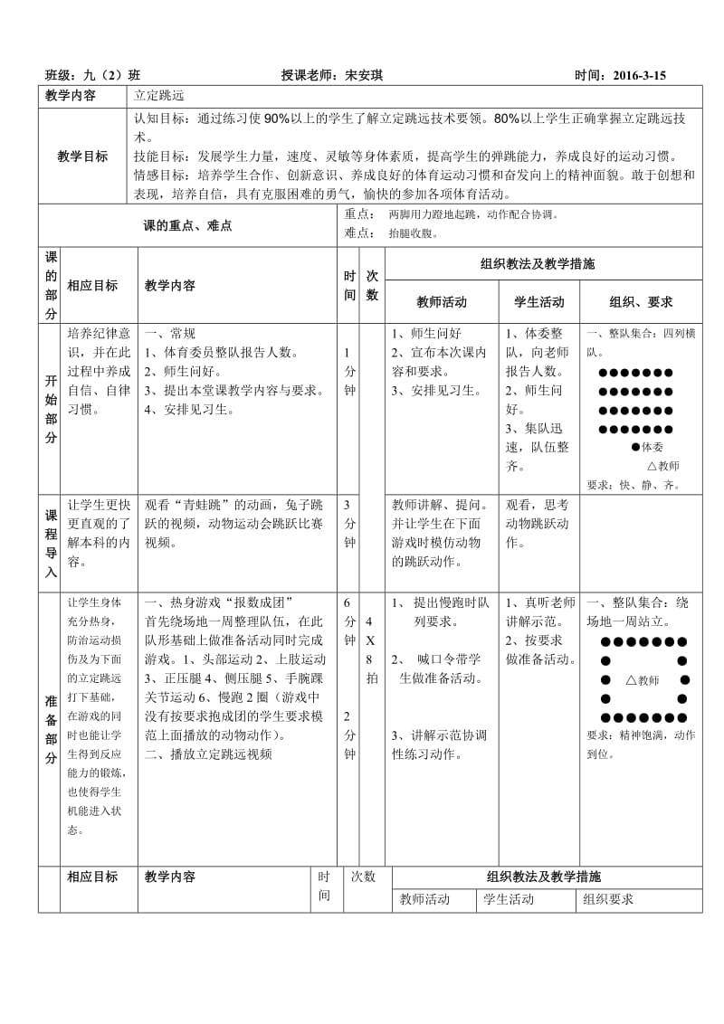 室内体育课多媒体网络教学体育课教案(立定跳远)图文.doc_第1页