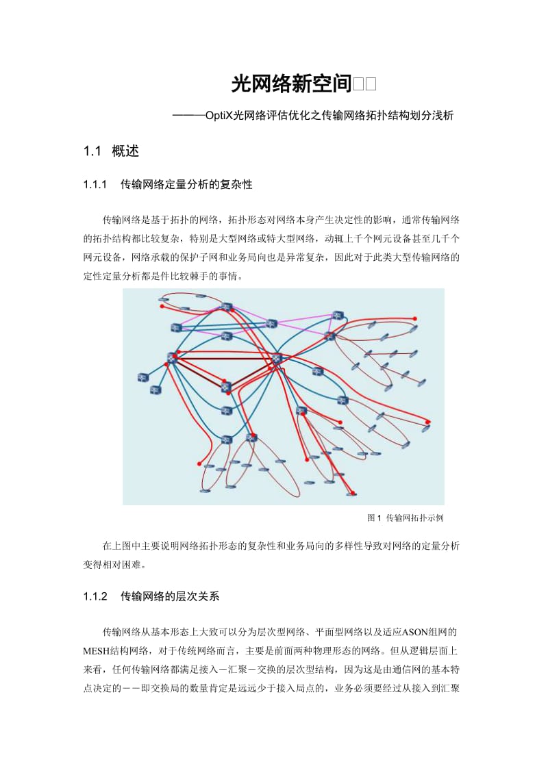 传输网络拓扑结构划分浅析.doc_第1页