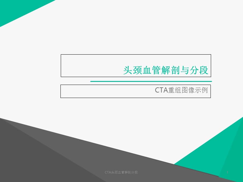 CTA头颈血管解剖分段课件.ppt_第1页