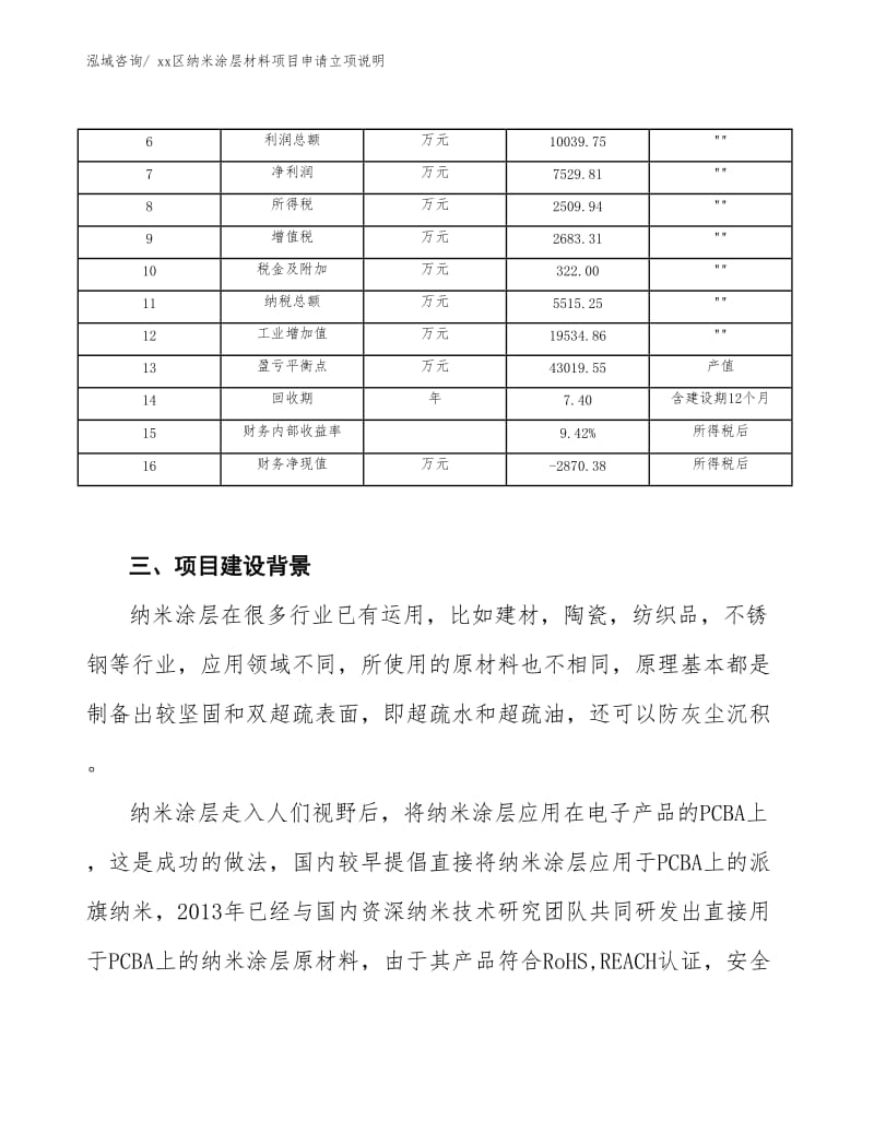 xx区纳米涂层材料项目申请立项说明.docx_第3页