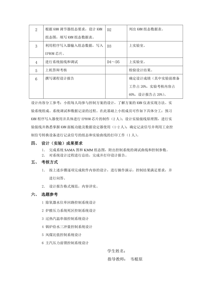 除氧器水位单回路控制系统设计控制装置及仪表课设.doc_第3页