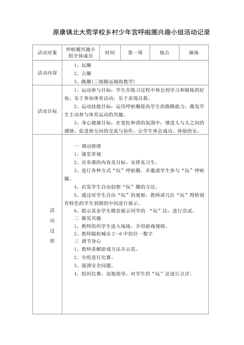 小组活动记录.doc_第1页