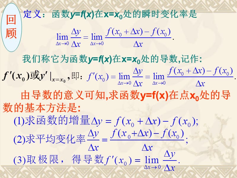 【数学】113导数的几何意义课件（人教A版选修2-2）.ppt_第2页