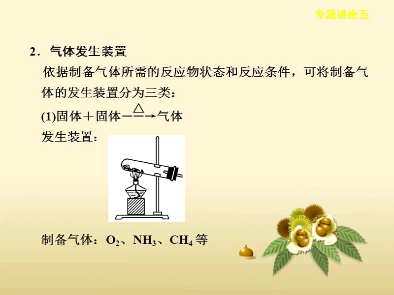 11.3专题讲座五 气体的实验室制备、净化和收集.ppt_第2页