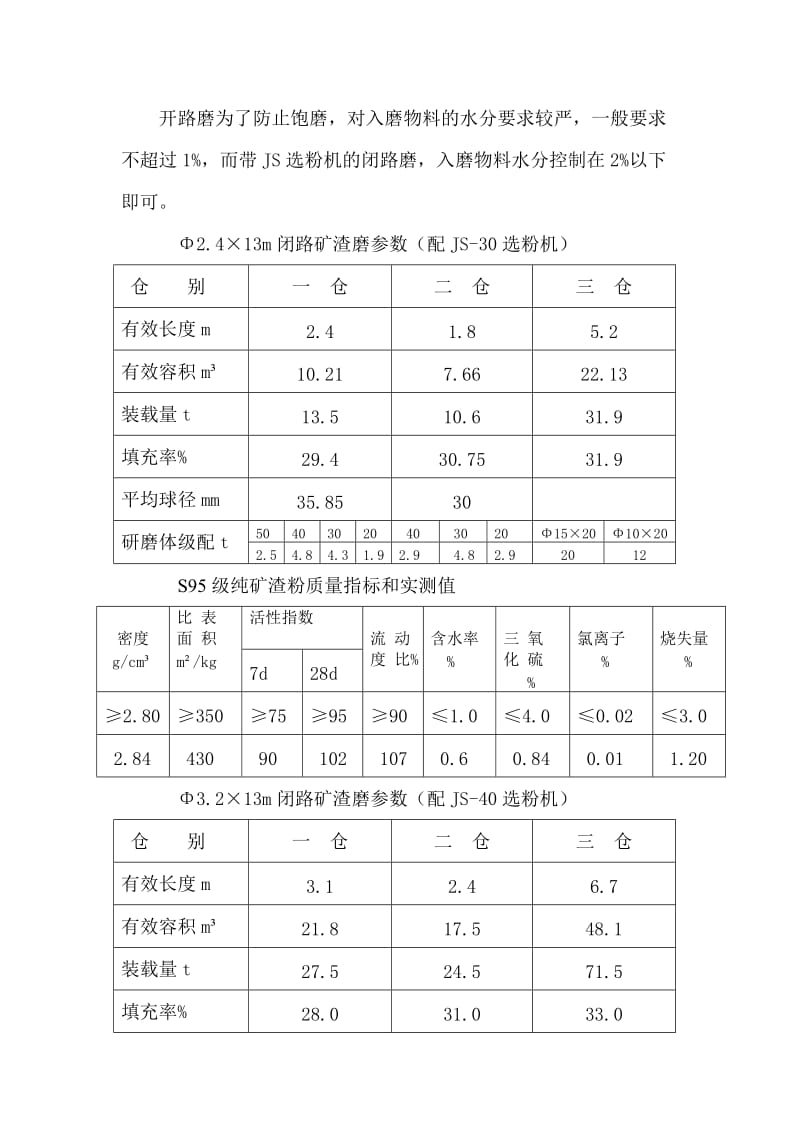 优化磨机的工艺参数实现矿渣微粉的优质高产.doc_第3页