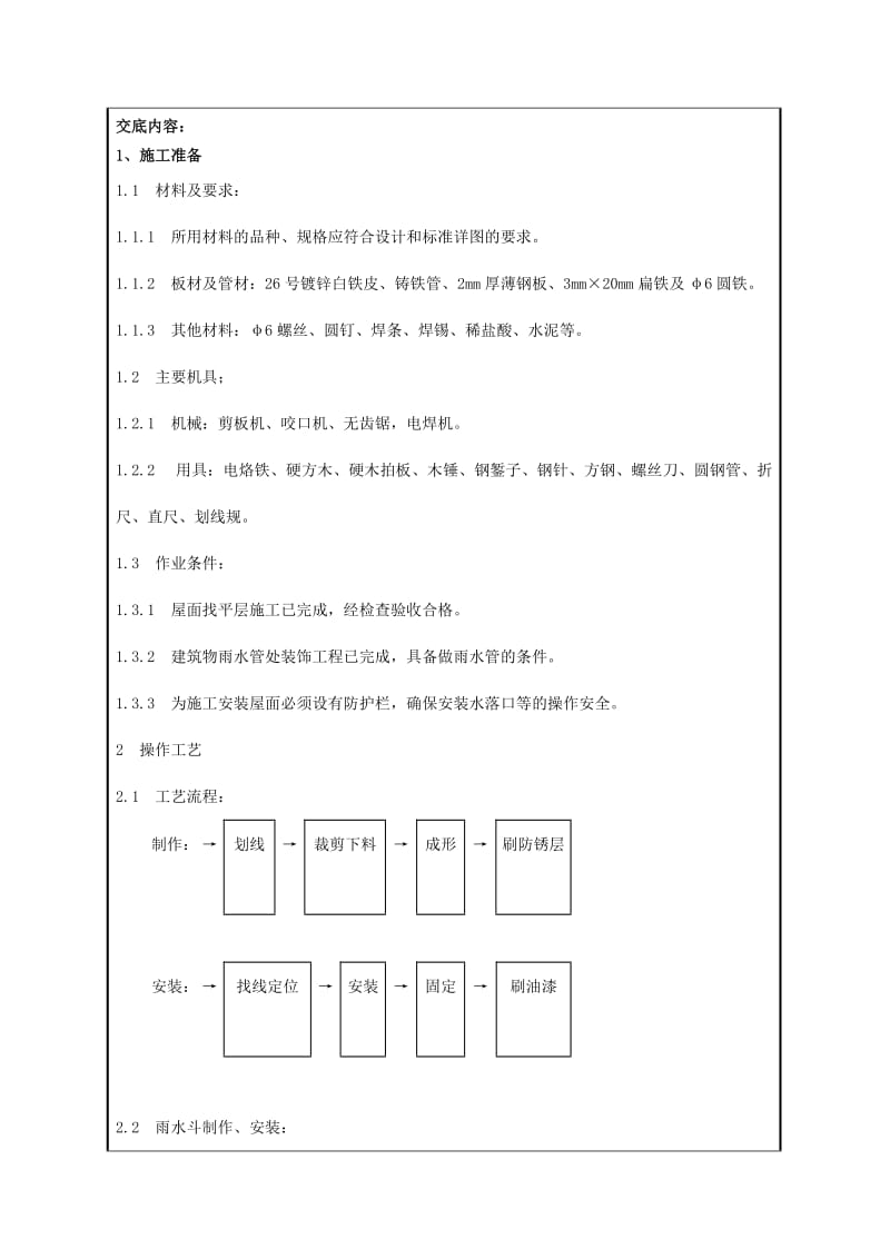 雨水管安装技术交底(正式).doc_第2页