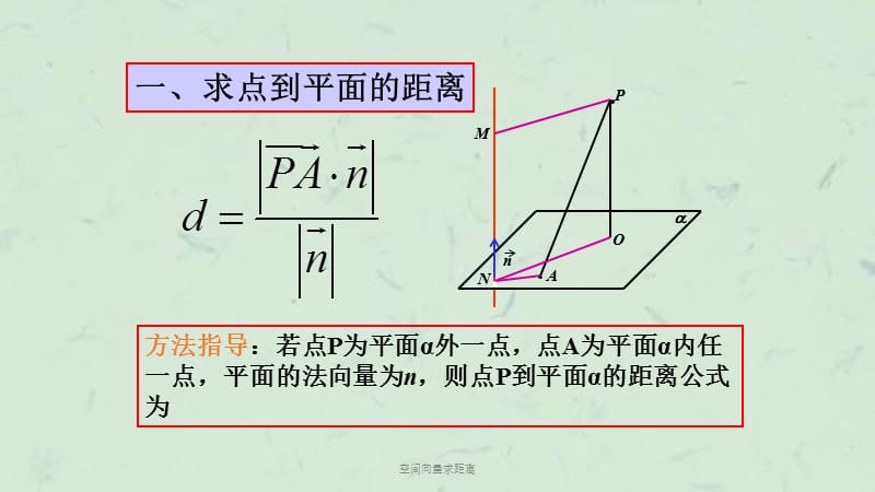 空间向量求距离课件.ppt_第3页