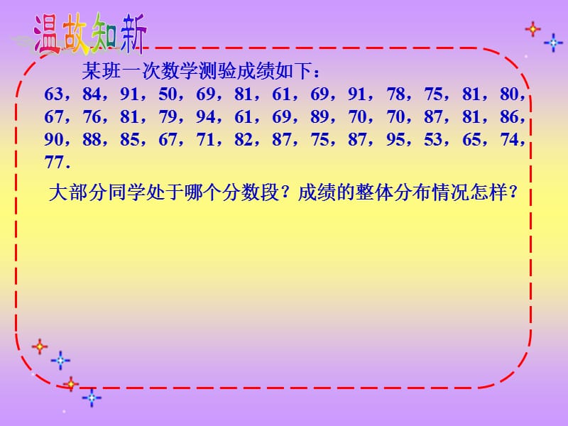 新苏科版八年级数学下册《7章 数据的收集、整理、描述 7.4 频数分布表和频数分布直方图》课件_10.ppt_第3页