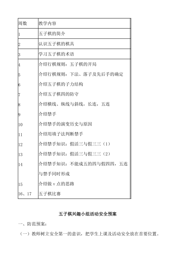 五子棋小组活动计划方案等.doc_第3页