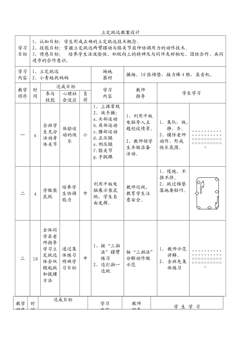 小学体育《立定跳远》教学设计 .doc_第1页