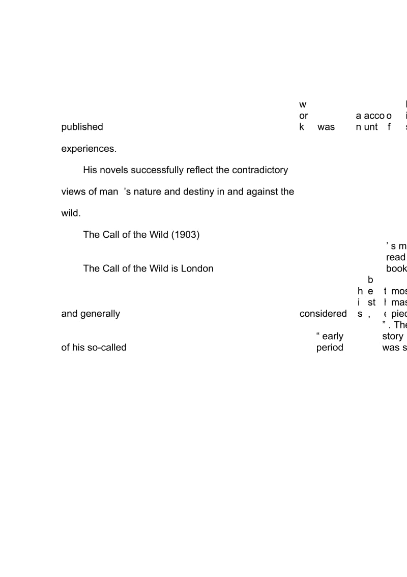 野性的呼唤英文阅读报告.docx_第3页