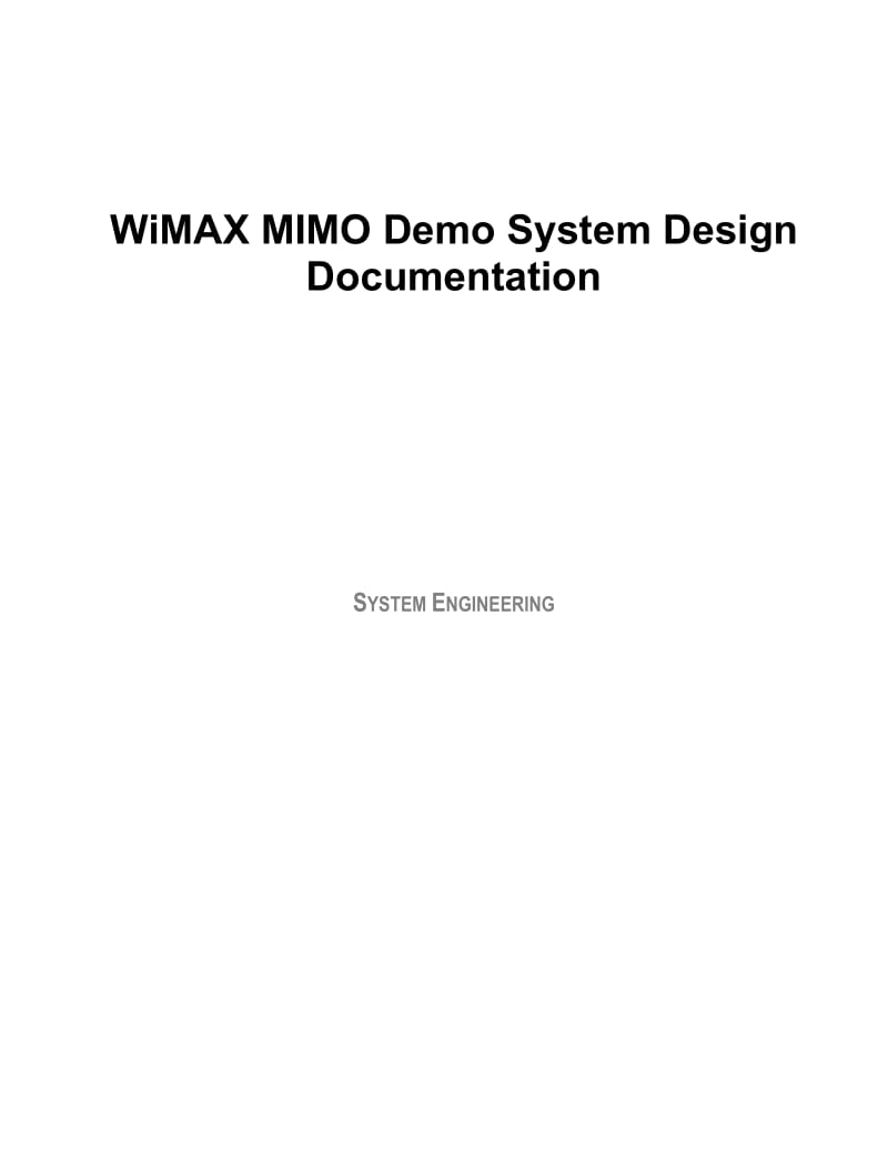 WiMax System Design10MHzMIMO.doc_第1页