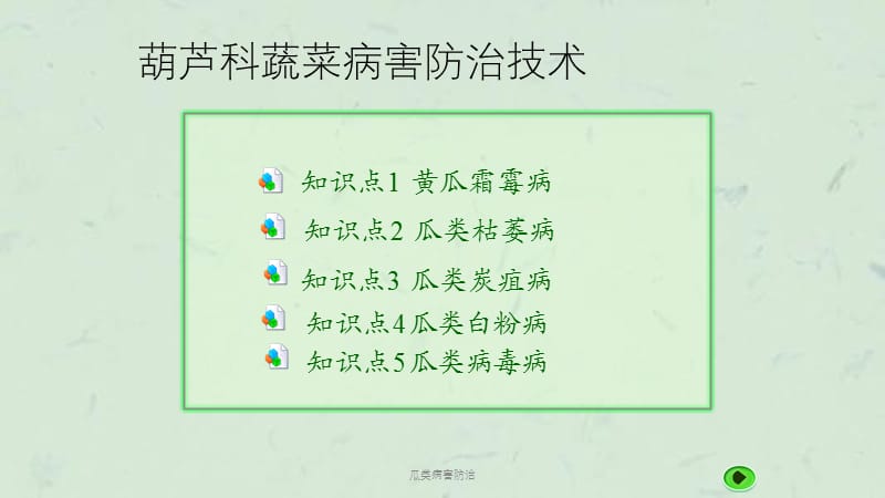 瓜类病害防治课件.ppt_第1页