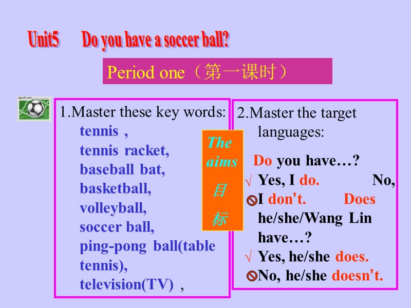 UNIT5_DO_YOU_HAVE_A_SOCCER_BALL.ppt_第3页