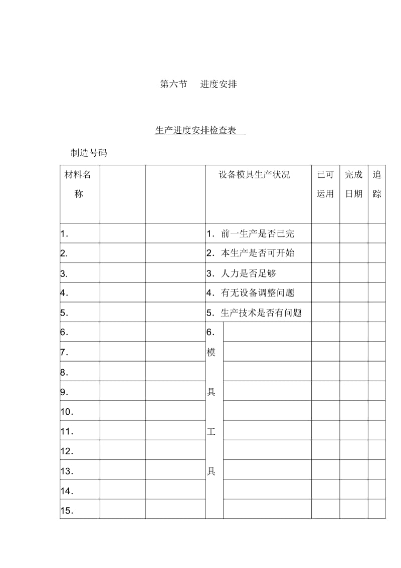 生产进度计划表汇编60.docx_第1页