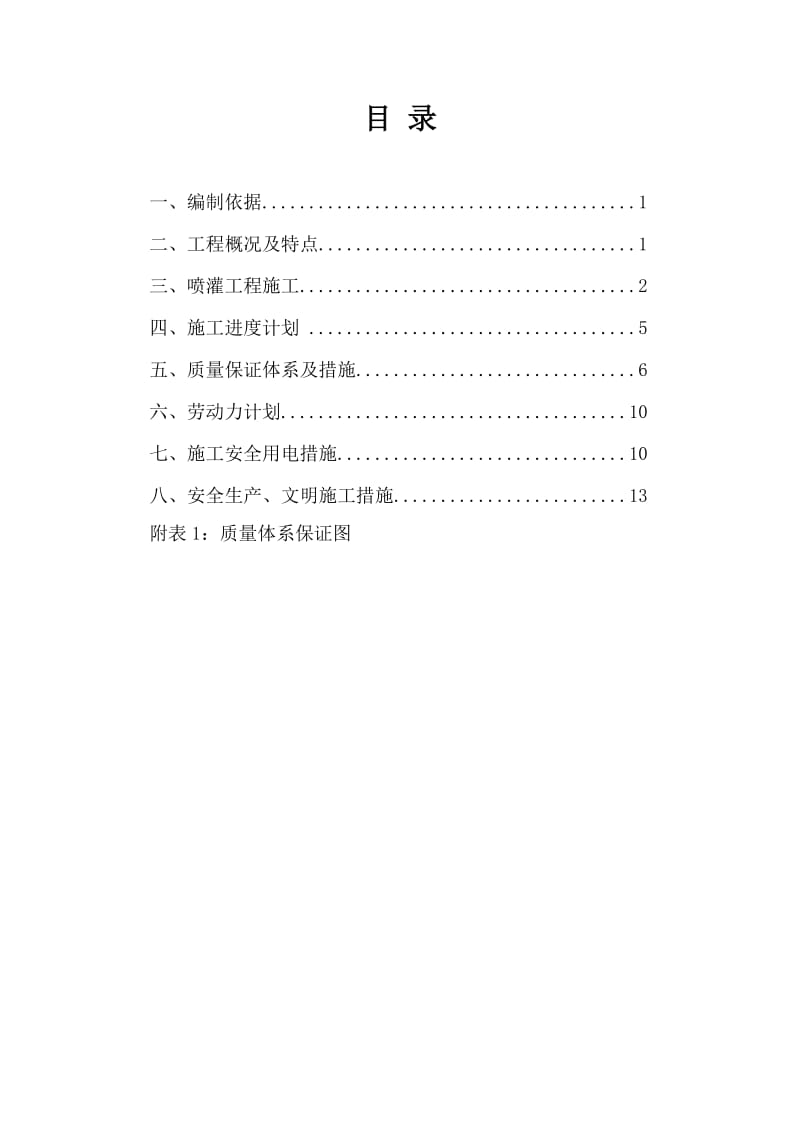 恒大名都喷灌系统工程施工组织设计方案.doc_第1页