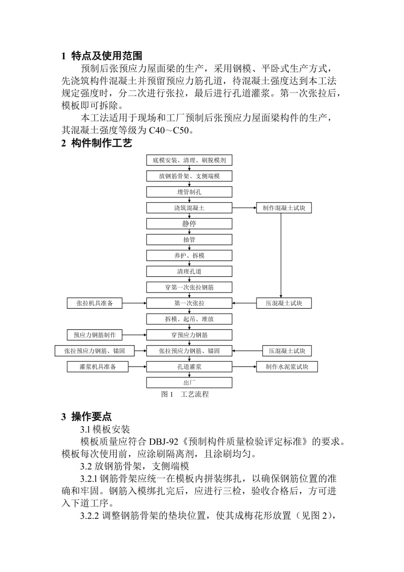 预制后张预应力屋面梁.doc_第2页