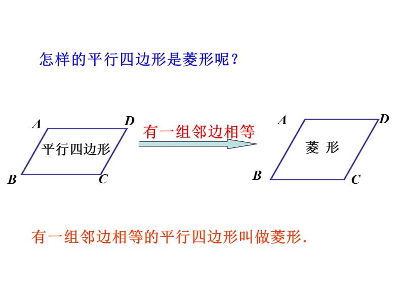 新苏科版八年级数学下册《9章 中心对称图形—平行四边形 9.4 矩形、菱形、正方形 菱形》课件_11.ppt_第3页