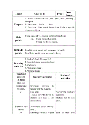 Unit1（1）教案.doc