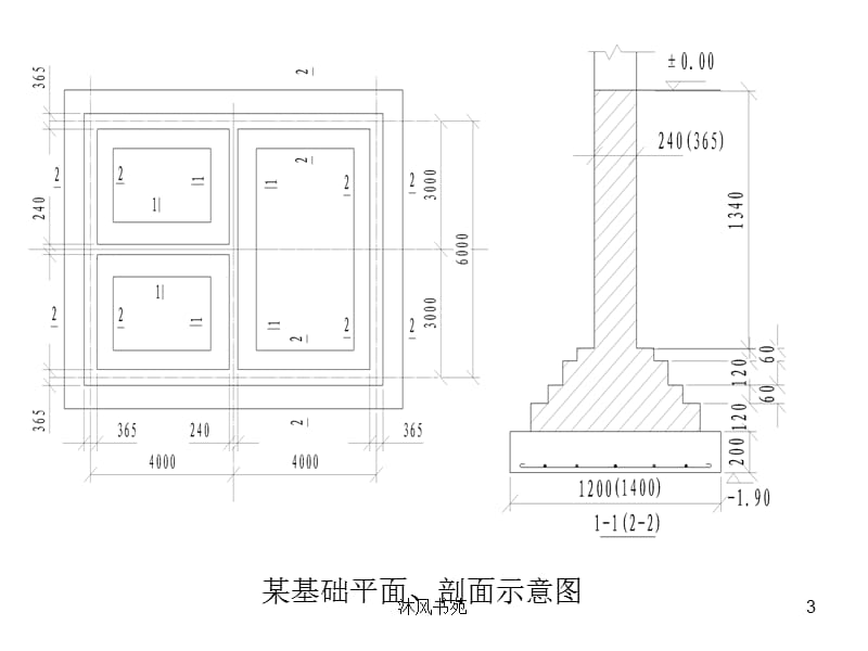 建筑工程工程量计算例题[应用材料].ppt_第3页