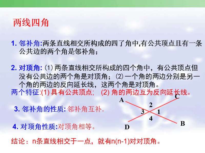 七年级数学下相交线和平行线单元复习复习课件（经典实用）.ppt_第3页