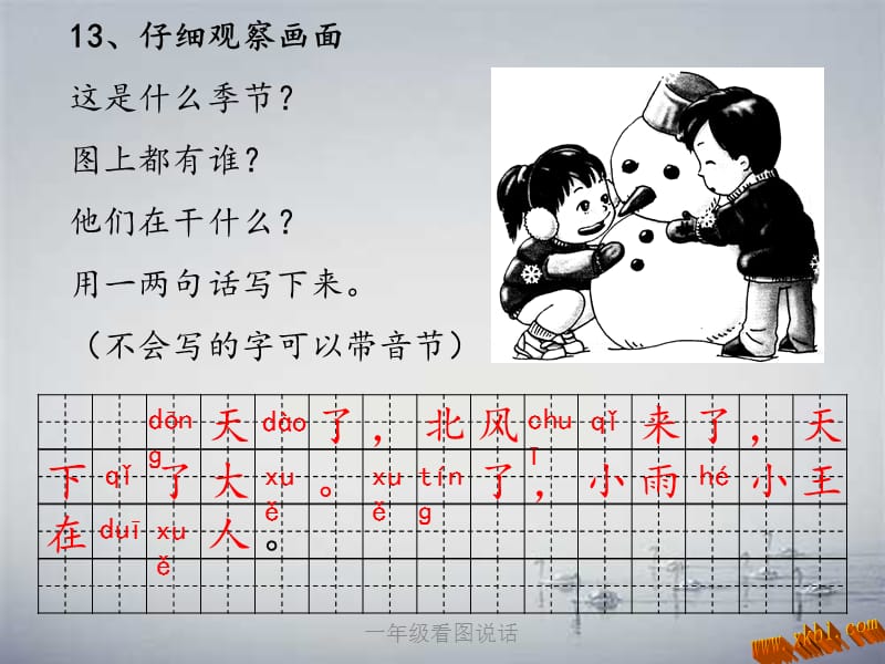 一年级看图说话（经典实用）.ppt_第3页